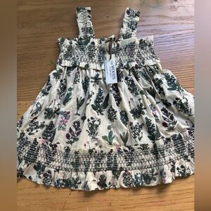 Kate Quinn botanical babydoll dress